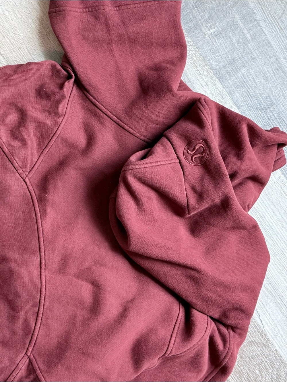lululemon athletica Women's Deep Maroon Pullover Hoodie